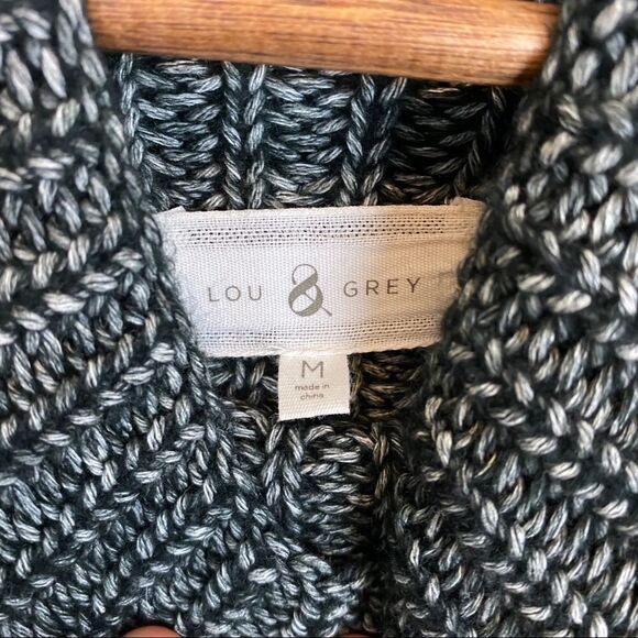 Lou & Grey Mock Neck Tunic Sweater Medium - Picture 6 of 8